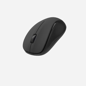 Hama MW-300 V2 Souris Optique Bureau 1200 DPI RF sans Fil 2.4 GHz Ambidextre 3 Boutons Piles AAA Compatible Windows/macOS avec Récepteur USB-A - Miniature 1