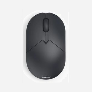 Hama WM-150 Souris Optique sans Fil RF 2.4GHz 1600 DPI Ambidextre 3 Boutons Durabilité 3M Clics Silencieux Compatible Windows/macOS