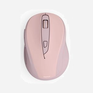 Hama WM-400 Souris Optique Sans Fil RF 1600 DPI Rose - 6 Boutons - Portée 10m - Windows - Piles AAA Incluses - Droitier - Récepteur USB Type-A