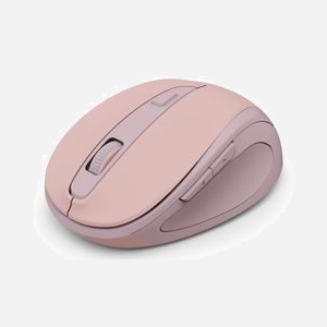 Hama WM-400 Souris Optique Sans Fil RF 1600 DPI Rose - 6 Boutons - Portée 10m - Windows - Piles AAA Incluses - Droitier - Récepteur USB Type-A - Miniature 2