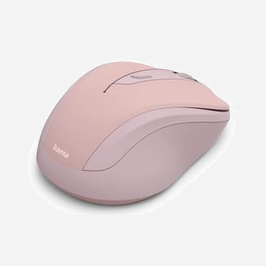 Hama WM-400 Souris Optique Sans Fil RF 1600 DPI Rose - 6 Boutons - Portée 10m - Windows - Piles AAA Incluses - Droitier - Récepteur USB Type-A - Miniature 4