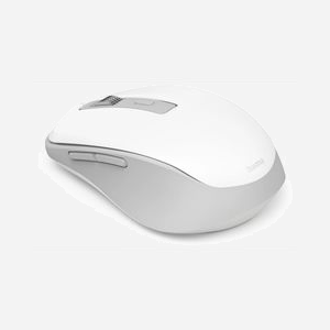 Hama WM-450 Souris Optique 1600 DPI Sans Fil RF + Bluetooth 5.2, 7 Boutons Programmables, Droitier, Blanc, 2.4GHz, Windows/macOS/Android/iOS - Miniature 3