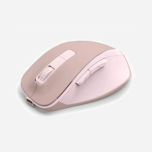 Hama WM-500 Souris Optique Sans Fil RF 1600 DPI 6 Boutons Programmables Rose, Batterie Intégrée, Compatible Windows/macOS, Plastique Recyclé 20% - Miniature 2