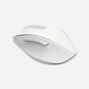 Hama WM-500 Souris Optique sans fil 1600 DPI RF, 6 Boutons, Clic Silencieux, Batterie Intégrée, Design Droitier, Windows/macOS, Blanc - Miniature 3