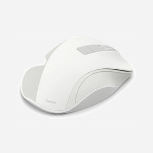 Hama WM-500 Souris Optique sans fil 1600 DPI RF, 6 Boutons, Clic Silencieux, Batterie Intégrée, Design Droitier, Windows/macOS, Blanc - Miniature 4