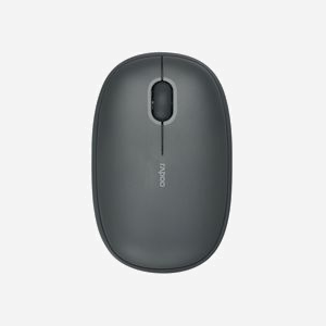 Rapoo M660 Souris Multi-Mode sans fil (RF 2.4GHz + Bluetooth 5.0) Optique 1300 DPI, Ambidextre, 3 Boutons, Clic Silencieux, Gris, Piles AA - Miniature 4