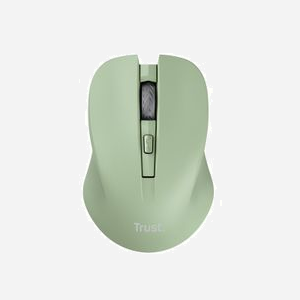 Souris Trust Mydo 25042 Ambidextre Optique sans Fil 2.4GHz 1800 DPI Vert, 4 Boutons, Portée 10m, USB-A, 1xAA, Windows/macOS/ChromeOS - Miniature 3