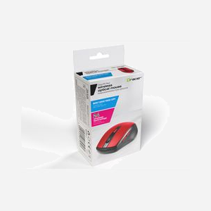 Souris Tracer TRAMYS46750 RF sans fil Optique 1600 DPI 6 Boutons Noire/Rouge Droitier avec Récepteur Nano - Portée 10m - Pile AA - Miniature 5