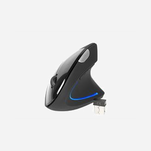 Souris Tracer Flipper Droitier RF sans fil Optique 1600 DPI, 6 Boutons, Molette, USB Type-A, Nano Récepteur, Compatible Windows, Alimentation Piles AAA