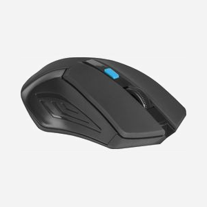 Defender ACCURA MM-275 Souris Optique sans Fil RF 1600 DPI 6 Boutons Noir/Bleu Droitier avec Récepteur USB Type-A - Windows/macOS/Linux - Miniature 5