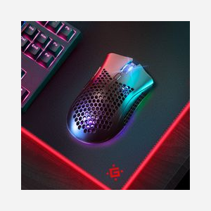 Souris Gaming sans Fil Defender WARLOCK GM-709L Optique 2400 DPI 8 Boutons Programmables RF 2.4GHz Batterie 400mAh Noir - Miniature 2