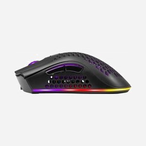Souris Gaming sans Fil Defender WARLOCK GM-709L Optique 2400 DPI 8 Boutons Programmables RF 2.4GHz Batterie 400mAh Noir - Miniature 5