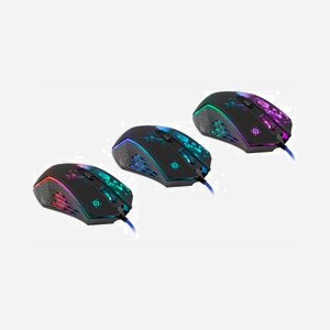Souris Gaming Defender SIN'SISTER GM-933 Droitier Optique 7200 DPI USB Type-A 6 Boutons Programmables Rétroéclairage Multi 1.5m - Miniature 2