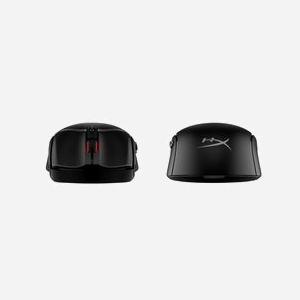 HyperX Pulsefire Haste 2 Core - Souris Gaming sans Fil, 12000 DPI, 6 Boutons, 1000 Hz, Ambidextre, PTFE, Autonomie 100h, Noir - 8R2E6AA - Miniature 3