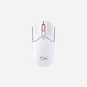 HyperX Pulsefire Haste 2 Mini Souris Gamer Sans Fil Blanc - Capteur 26000 DPI, 6 Boutons Programmables, 100M Clics, 59g, 2.4GHz/Bluetooth 5.1 - Miniature 2