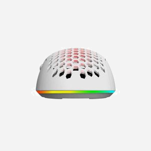 Savio HEX-R Souris Gaming Optique USB Type-A 12000 DPI, 7 Boutons Programmables, Éclairage Multi, Droitier, PTFE, 79g, Câble 1.8m, Blanc - Miniature 4