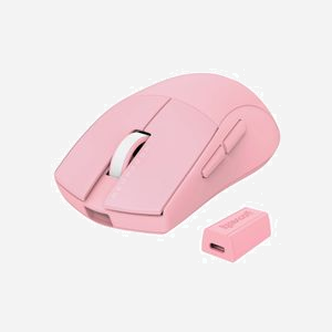 Souris REDRAGON M916P-PRO-4K K1NG Rose, RF Wireless + Bluetooth + USB Type-C, 4000 Hz, 50M Clics, 49g - Miniature 3