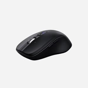 Souris Trust 25673 Universel Ambidextre Bluetooth 3200 DPI, 9 Boutons, Roulette, Noir, ABS, Autonomie 19 mois, Compatible Windows/macOS, Récepteur USB Type-A - Miniature 3