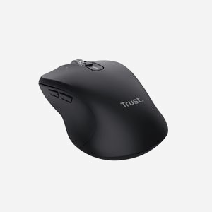 Souris Trust 25673 Universel Ambidextre Bluetooth 3200 DPI, 9 Boutons, Roulette, Noir, ABS, Autonomie 19 mois, Compatible Windows/macOS, Récepteur USB Type-A - Miniature 4