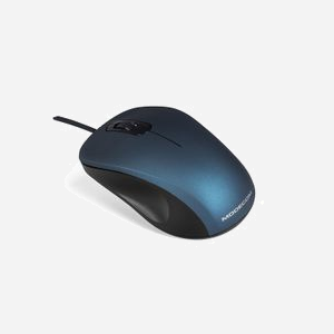 Modecom MC-M10S Souris Optique USB Type-A 1000 DPI Ambidextre 3 Boutons Bleu (Compatible Windows, macOS, Linux) 105x60x37mm - Miniature 4