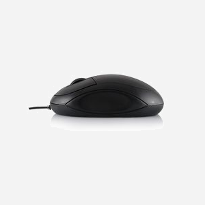 Souris Modecom LM-11 Optique 1000 DPI USB Type-A Ambidextre 2 Boutons Noir (96 x 55 x 30 mm) pour PC Bureau - Miniature 2