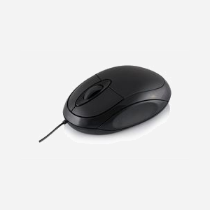 Souris Modecom LM-11 Optique 1000 DPI USB Type-A Ambidextre 2 Boutons Noir (96 x 55 x 30 mm) pour PC Bureau - Miniature 3