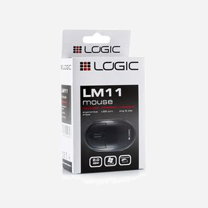 Souris Modecom LM-11 Optique 1000 DPI USB Type-A Ambidextre 2 Boutons Noir (96 x 55 x 30 mm) pour PC Bureau - Miniature 5