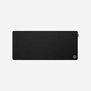 Steelseries 63433 Tapis de Souris Gaming XL 900x400x3.5mm Noir Surface Monochromatique Mousse/Néoprène/Polyester Base Antidérapante Rebords Cousus