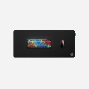Steelseries 63433 Tapis de Souris Gaming XL 900x400x3.5mm Noir Surface Monochromatique Mousse/Néoprène/Polyester Base Antidérapante Rebords Cousus - Miniature 4
