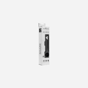 White Shark MP-1965 SHARK M Tapis de Souris Gaming Noir/Blanc 320x250x3mm, Surface Image, Base Caoutchouc, Revêtement Textile, 156g - Miniature 3