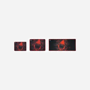 White Shark GMP-1899 SKYWALKER XL Tapis de souris Gaming 800x350mm, Surface Image, Noir/Rouge, Caoutchouc/Textile, Épaisseur 3mm - Miniature 4