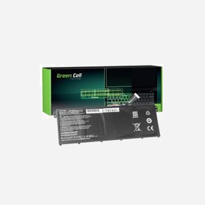 Batterie Green Cell AC52 Li-Ion 11.4V 2200mAh 3 cellules pour Acer Aspire E 11 ES1-111M, ES1-131, E 15 ES1-512, Chromebook 11 CB3-111, 13 CB5-311, remplace AC14B8K, AC14B18J