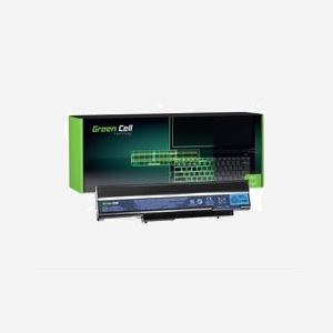 Green Cell Batterie AC12 Li-Ion 4400mAh 11.1V 6 Cellules Noir pour Laptop Acer Extended 5235, 5635, 5635Z, 5635G, 5635ZG - Miniature 1