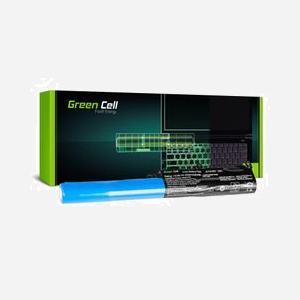 Batterie Green Cell AS94 Li-Ion 2200mAh 10.8V 3 cellules pour ASUS R541N/S/U, Vivobook Max F541N/U, X541N/S, Noir/Bleu, Certification CE/RoHS - Miniature 1