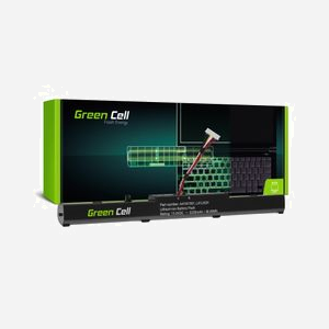 Batterie Green Cell AS138 Li-Ion 14.8V 3200mAh pour ASUS ROG GL752 GL752V GL752VW, VivoBook Pro N552 N552V N552VW N552VX N752 N752V N752VX - Miniature 1