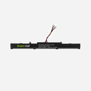 Batterie Green Cell AS138 Li-Ion 14.8V 3200mAh pour ASUS ROG GL752 GL752V GL752VW, VivoBook Pro N552 N552V N552VW N552VX N752 N752V N752VX - Miniature 3