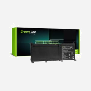 Green Cell Batterie AS130 Li-Po 3650mAh 15.2V 3 cellules pour ASUS G501J/JW/V/VW, ZenBook Pro UX501/J/JW/V/VW - Noir - Miniature 1