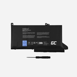 Green Cell Batterie DE127V2 LiPo 2700mAh 11.4V 3 cellules pour DELL Latitude 7280, 7290, 7380, 7390, 7480, 7490 - Miniature 3