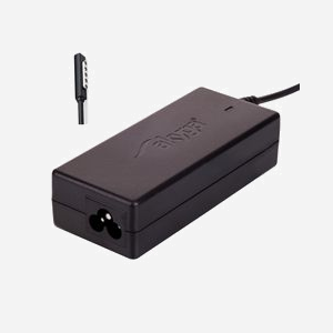 Akyga AK-ND-67 Alimentation Interne 45W 12V 3.6A pour Microsoft Surface & Surface PRO 2, Tension d'entrée 100-250V, Efficacité 80%, ABS Noir
