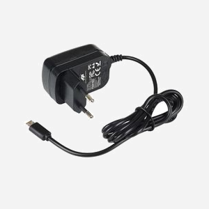 Akyga AK-TB-23 Adaptateur Secteur Universel 10W Noir, Entrée 110-240V, Sortie 5V/2A, Type C, Longueur de Câble 1m - Miniature 1