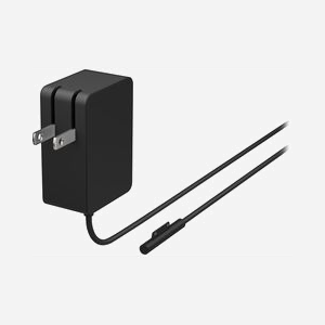 Microsoft KVG-00006 Alimentation Interne 25W pour Ordinateur Portable - Compatible Surface Go & Go 2 - Dimensions 45.7 x 27.9 x 66 mm - Noir