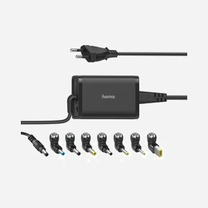 Hama Adaptateur Secteur Universel 45W pour Ordinateur Portable - 15-19V - 100-240V - Protections Surtension/Surchauffe/Court-circuit - Compatibilité étendue Acer/Asus/Dell etc. - Miniature 2