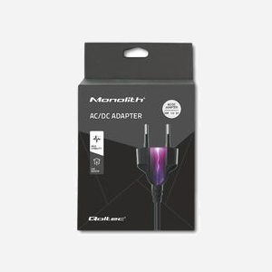 Qoltec 50769 Adaptateur Secteur/Chargeur Batterie 36W, Entrée 220-240V, Sortie 12V 3A, Protections Surtension/Surchauffe/Court-circuit, Noir, Câble Secteur 1.4m - Miniature 5