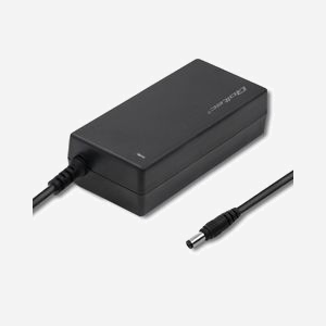 Qoltec 50796 Adaptateur Secteur 60W Universel - Entrée 220-240V, Sortie 12V 5A - Protections Surtension/Surchauffe/Surcharge/Court-circuit, Noir