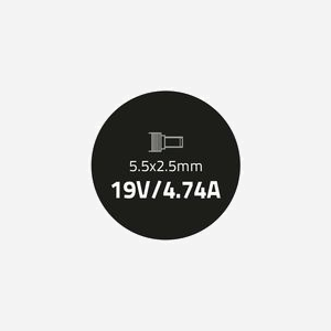 Qoltec Adaptateur Secteur 90W pour Ordinateur Portable ASUS, Entrée 100-240V, Sortie 19V 4.74A, Protection Surtension/Surchauffe/Surcharge/Court-circuit - Miniature 3