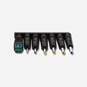 Qoltec 51736 Adaptateur Secteur Universel 30W, Entrée 220-240V, Sortie 12V 2.5A, Noir, Câble 1.78m, Alimentation CA vers CC Interne. - Miniature 2