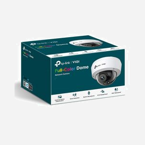 TP-Link VIGI C230(4MM) Caméra IP Dôme 3MP 2304x1296 Int./Ext. PoE/DC12V, CMOS 1/2.8", IR 30m, Objectif 4mm, IP67/IK10, H.265+, DWDR, 3D DNR - Miniature 2