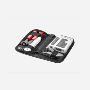Kit d'outils réseau Lanberg NT-0301 : Testeur de câble, pince à sertir, outil de dénudage pour câbles RJ45 et RJ11. - Miniature 2