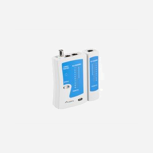 Lanberg NT-0401 Testeur de Câble Réseau UTP/STP RJ-11/RJ-12/RJ-45, Longueur Max 250m, Alimentation 9V, Dimensions 102x28x105mm - Miniature 3