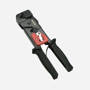 Intellinet 210836 Pince à sertir RJ-11 RJ-12 RJ-45 Acier au carbone Noir/Rouge, poids 440g, conditionnement Blister - Miniature 2